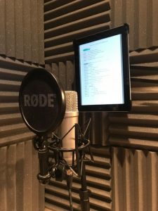 Jonny Magnanti voice studio detail